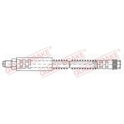 QUICK BRAKE Bremsschlauch 32977 für RENAULT