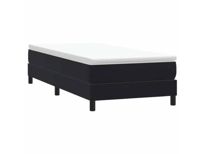 RJPLMFV Lattenrost, Schwarz, 90 x 210 cm, Velours Ohne Matratze, robuste Füße, weicher Stoff, bequem, optimale Unterstützung
