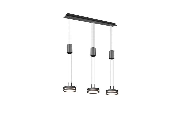 Trio Franklin Pendelleuchte LED Aluminium/Kunststoff weiß
