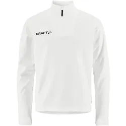 CRAFT Evolve 2.0 1/2-Zip Sweatshirt Kinder 1000 - white 146/152