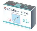 Corman Siringhe Insulina 0,5ml 29g 12,7mm 30 Pezzi Bd Microfine