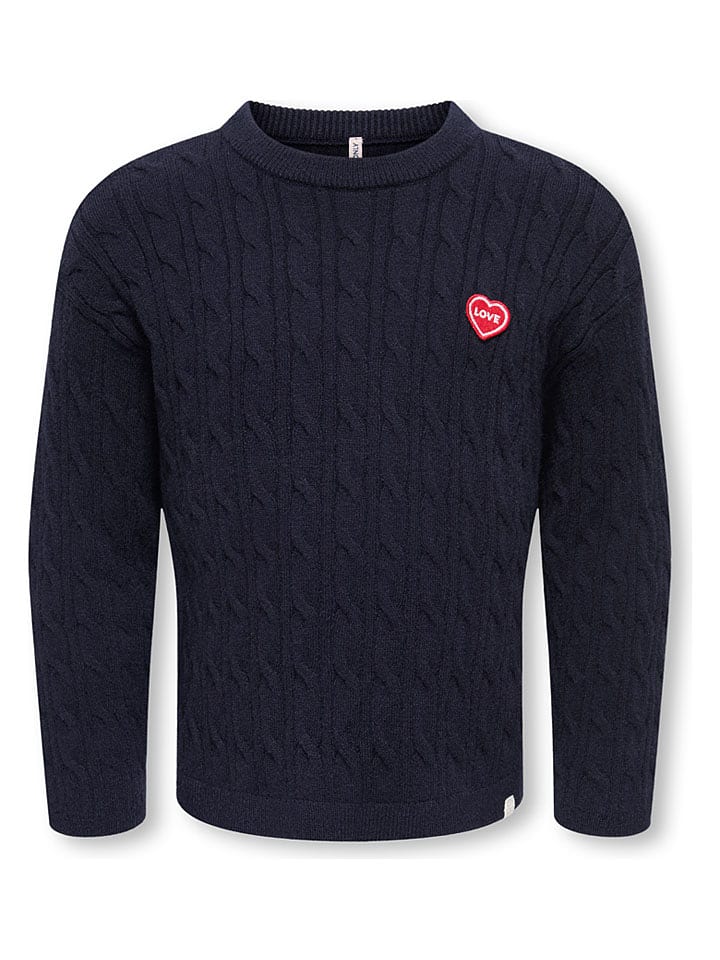 KIDS ONLY Pullover "Gibi" in Dunkelblau - 104