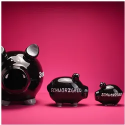 G. Wurm, Spardose, Monster Sparschwein-Schwarzgeld