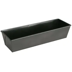 Quid Sweet Grey Tortenform aus lackiertem Stahl 31x12x8cm Schwarz