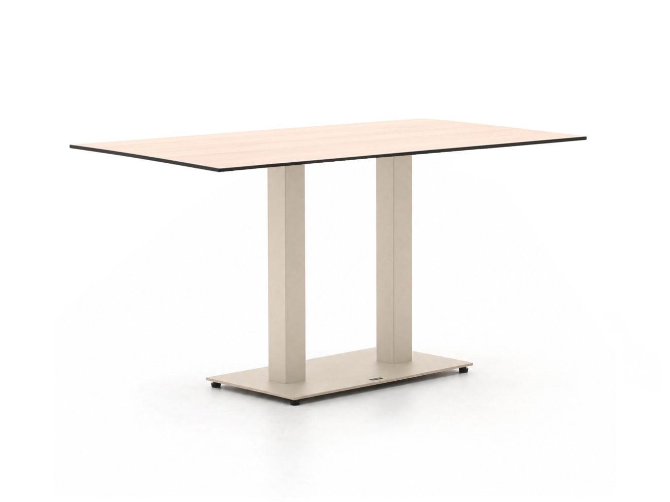 Forza Furniture Tuineettafel Forza - Rechthoekig - Beige - HPL