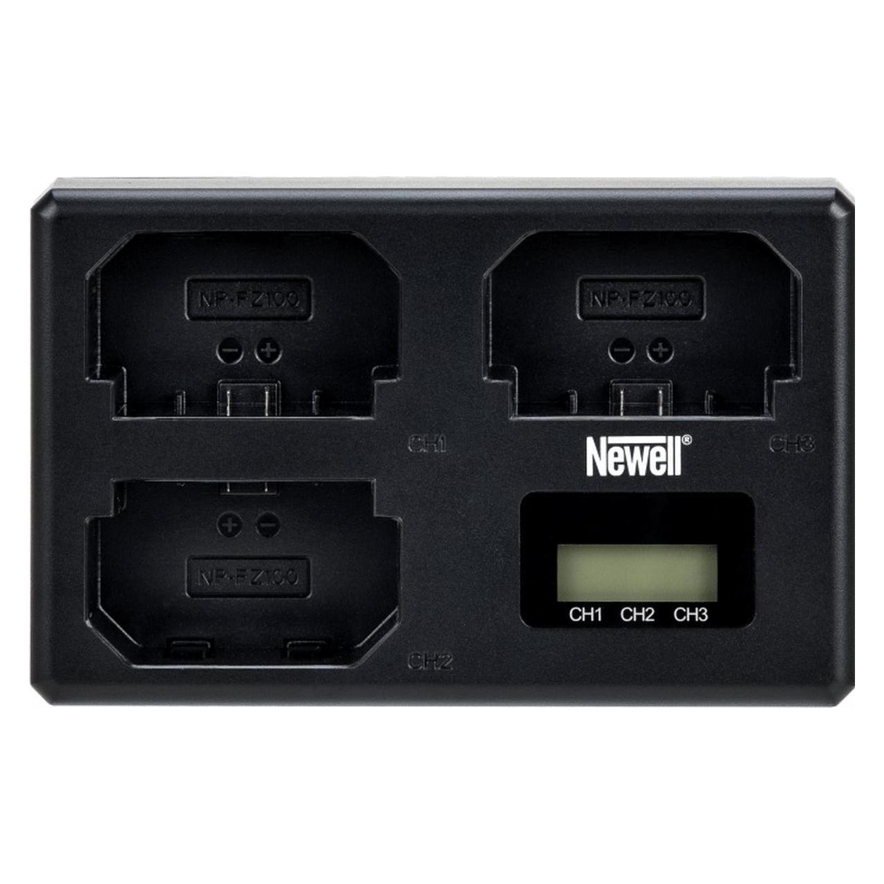 Newell Ładowarka do aparatu battery charger TT-USB-C 3x Sony NP-FZ100 (Kamera Akku Ladegerät) (NL4803)