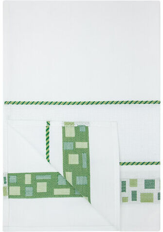 Geschirrtuch "Mosaik", grün
