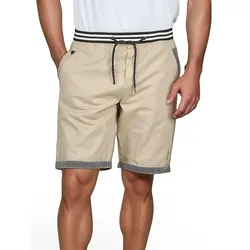 riverso Kurze Hosen Herren Stretch Regular Fit RIVAngelo - Navy - XL