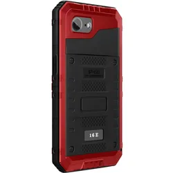Avizar Wasserdichte Hülle iPhone 17e IP68 (Apple iPhone 17e), Smartphone Hülle, Rot, Schwarz
