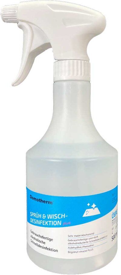 Domotherm Sprüh- & Wischdesinfektion Plus Sprühflasche 500ml