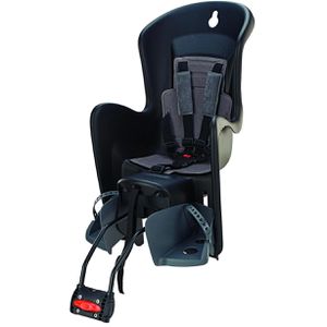 Prophete Fahrrad-Kindersitz Polisport Bilby RS, 9 - 22 kg Traglast, schwarz, für Sattelrohrmontage