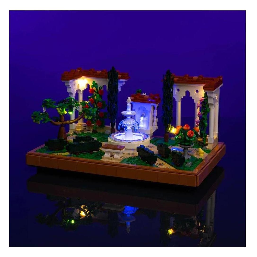 Light my bricks LMB 2.0 LED Licht Set für LEGO 10359 Springbrunnengarten (10359)