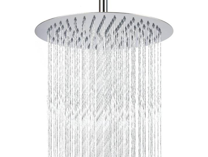 Regenbrause 25cm Edelstahl 304 Rund Chrom Hochdruck Duschkopf