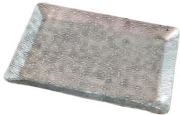Jiallo "Rectangular Platter with Line Texture: 17x11"""
