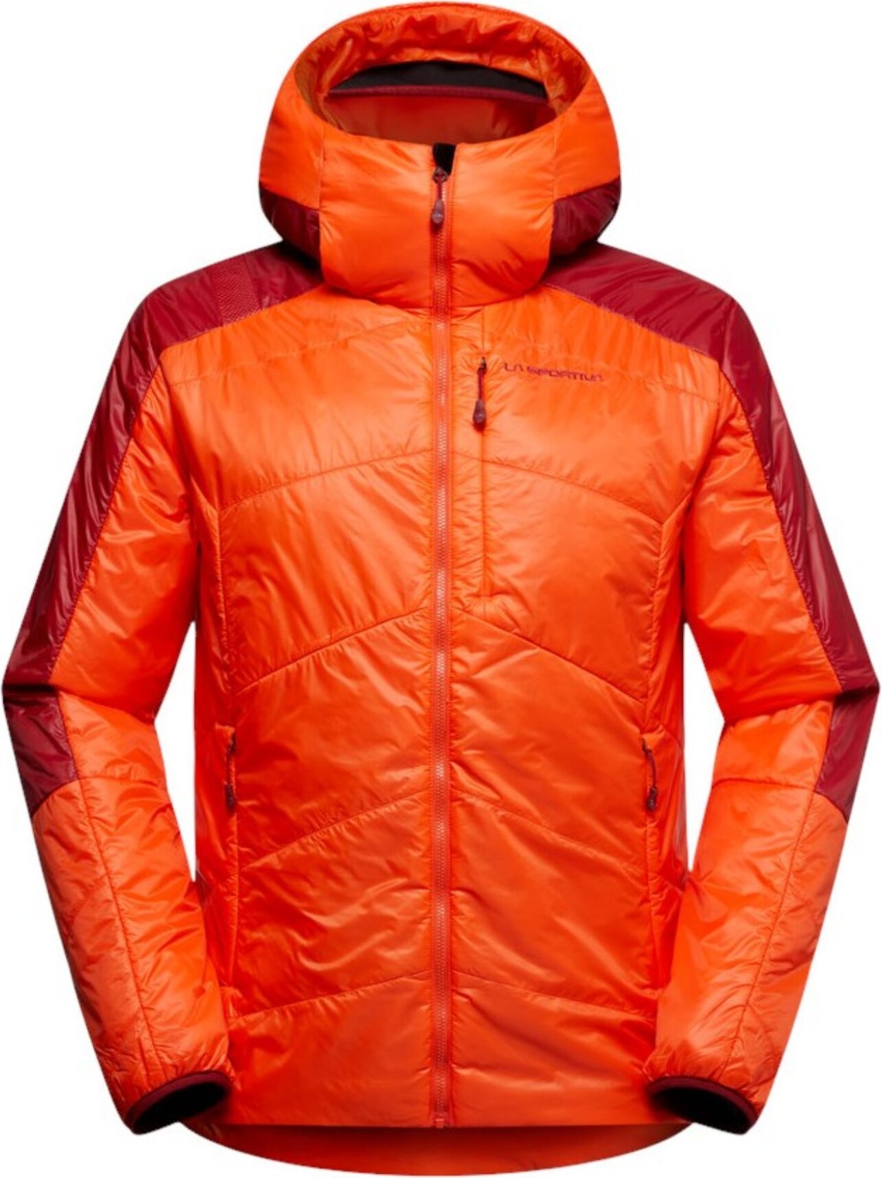 Alpine Guide Primaloft Hoody M, Style S01, Farbe 322320 Cherry Tomato/Sangria, Größe M, La Sportiva