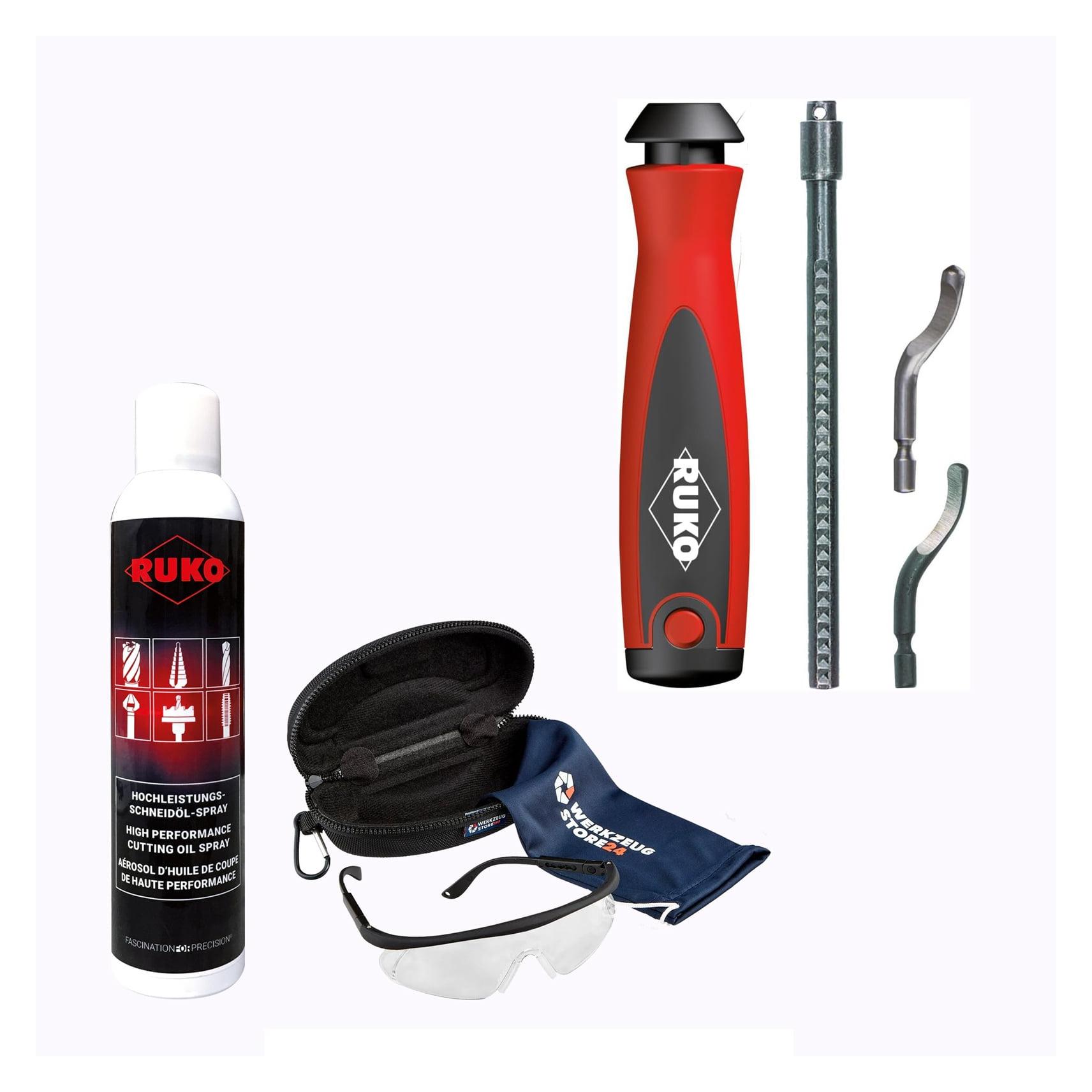 Ruko Unigrat-Satz E, HSS, 5tlg. inkl. Spray & Schutzbrille (WZS107006)