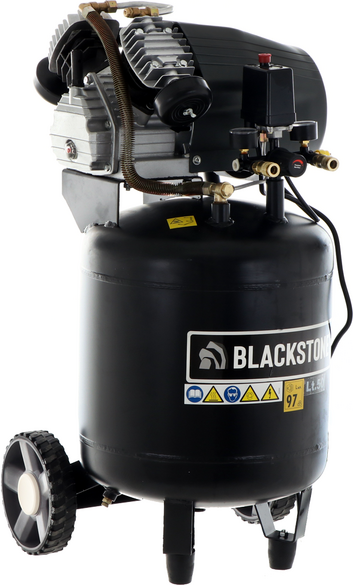 BlackStone V-LBC 50-30V - Kompressor auf Rädern - 3 PS-Motor - 50 L - stehend, elektrisch