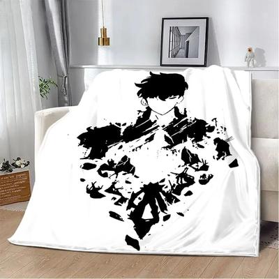 Uplift Picks Solo Leveling Flannel Throw Blanket Soft 3D Anime Sofa And Bed Cover 5 140x200 Cm