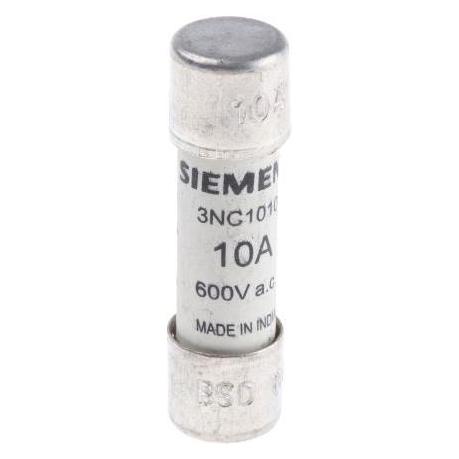 Siemens SITOR-Zylindersicherung 10x38mm 10A 600V (10 A) (3NC1010)