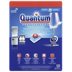 Spülmaschinentabs Quantum Professional 125 Tabs für gewerbliche Kurztaktmaschinen mit manueller Dosierung