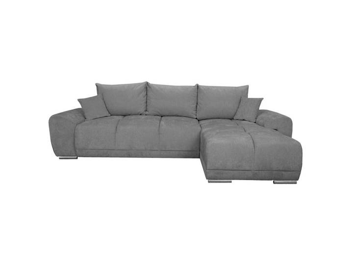 ECKSCHLAFSOFA Ramon, Dunkelgrau S: 296x182cm