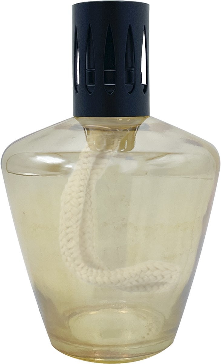 Creascents Oliebrander Goud van Staal en Glas, B: 15,5 cm x D: 10 cm