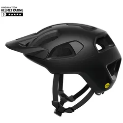 POC Fahrradhelm Cularis MTB Uranium Black Matt - S - S