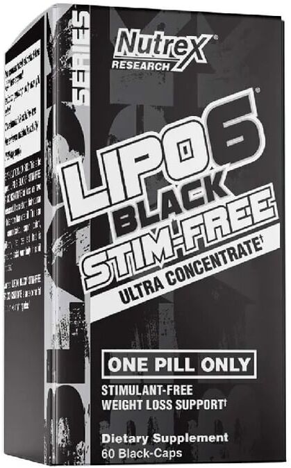 Nutrex LIPO 6 BLACK STIM-FREE 60 VCaps