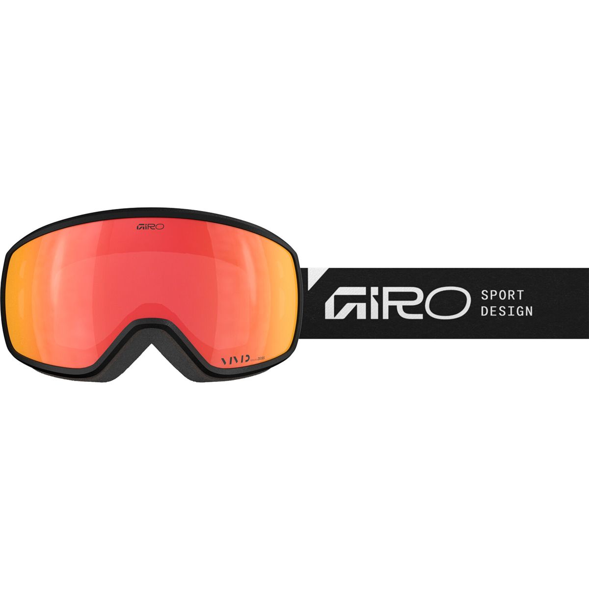 Giro Snow Balance II stacked black 26 vivid ember 26 300115-001