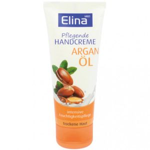 Elina-med Handcreme Pflegend, Arganöl, für trockene Haut, 75 ml