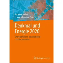 Denkmal und Energie 2020, Fachbücher von Leonie Scheuring, Bernhard Weller