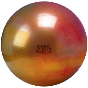 gymnic Gymnastikball Arte, Anti-Burst, Ø 75 cm, bunt, belastbar bis 300 kg
