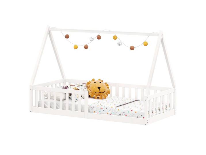 HAUSBETT NICOLAS 90x190 cm weiß