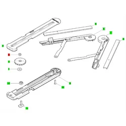 FESTOOL Sechskantmutter M6 für Winkelschmiege