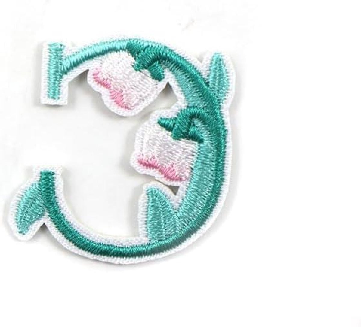 Strijkletters Decoratie Patches Dieren en Bloemen Kleurrijk - 10 stuks