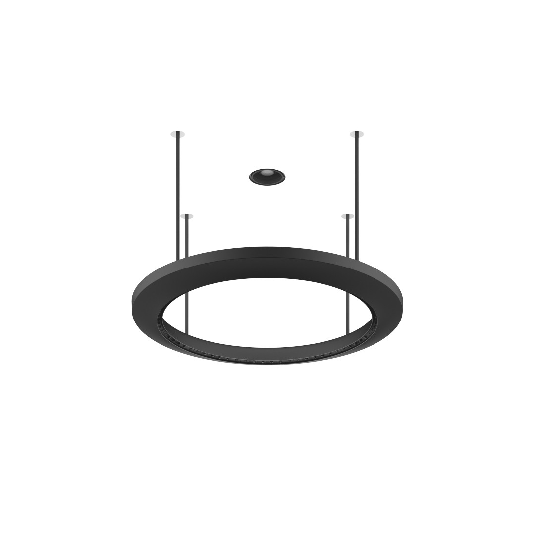 Dornbracht AQUAHALO Regenpaneel SERIENNEUTRAL 41750979 Schwarz matt, 41750979-33 41750979-33