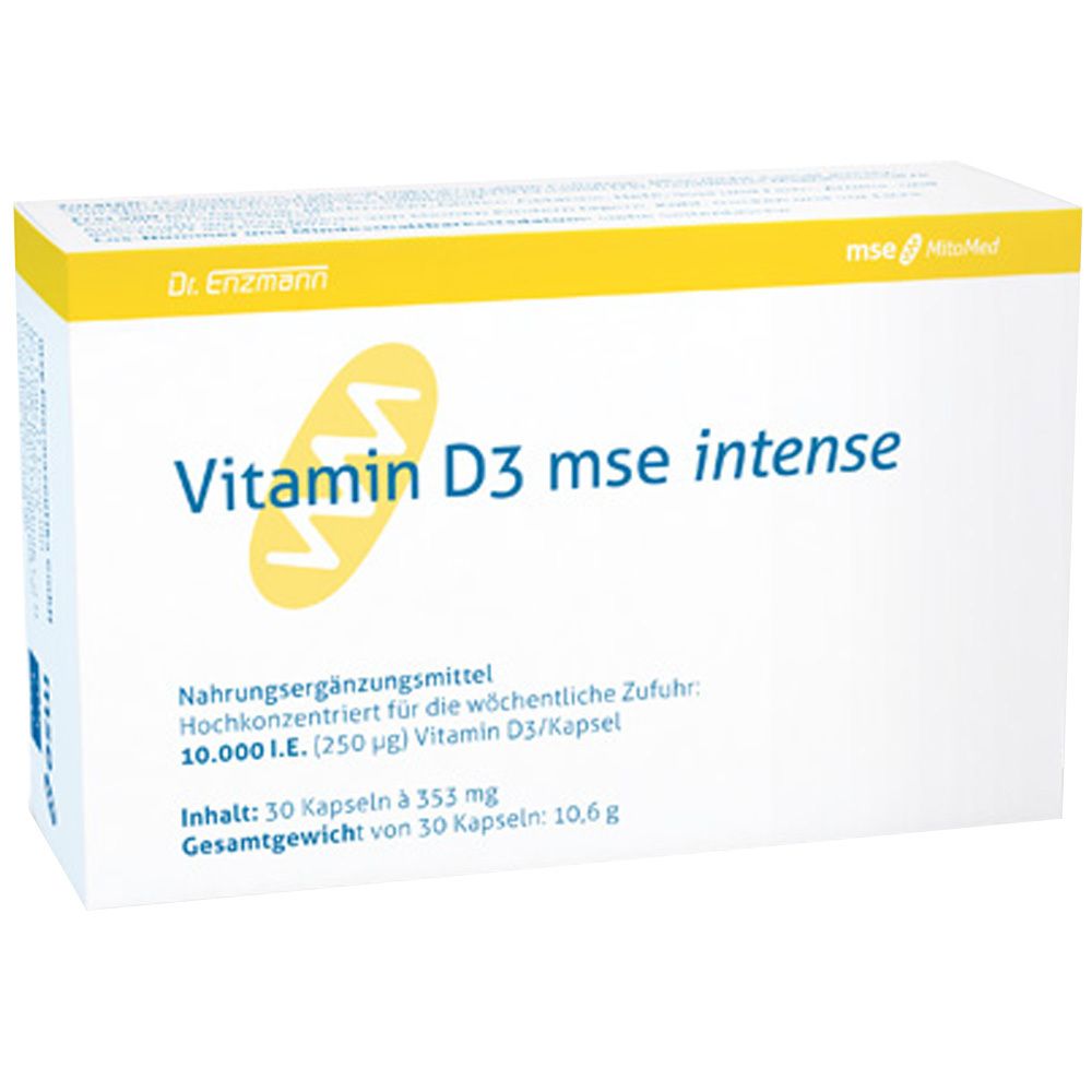 Vitamin D3 MSE intense Kapseln 30 St