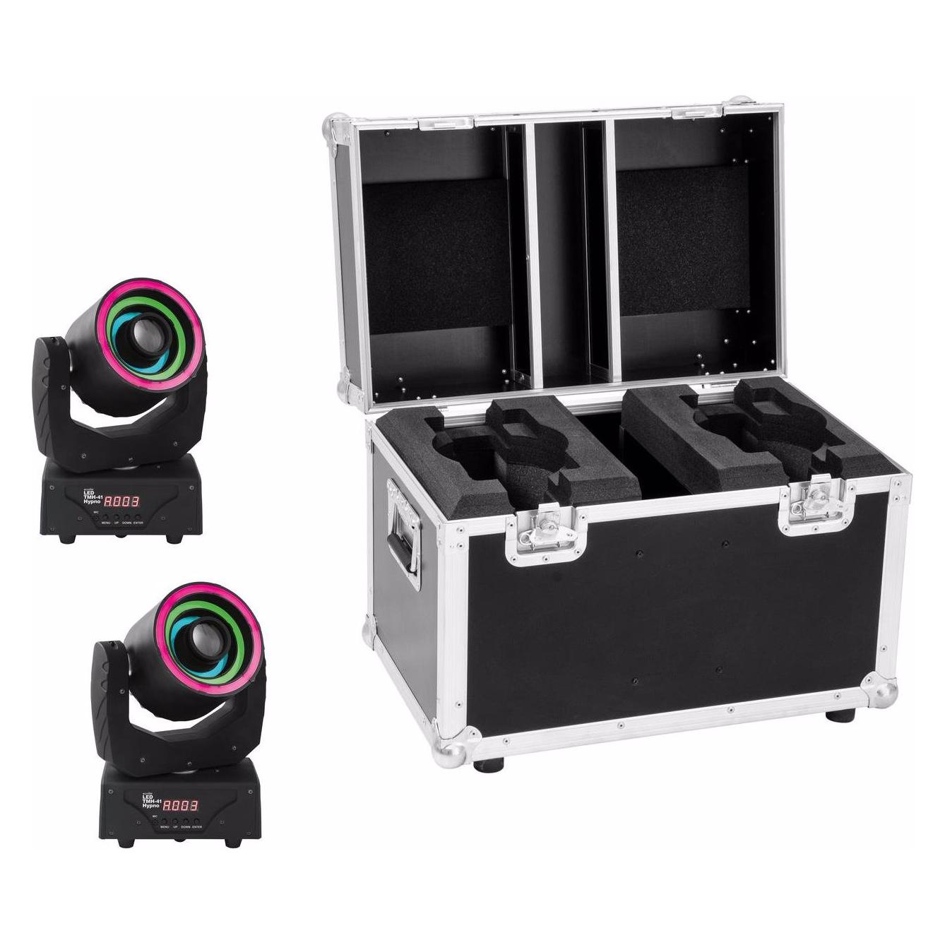 Eurolite Set LED TMH-41 Hypno Moving-Head Spot + Case (30 W, LED) (20000571)