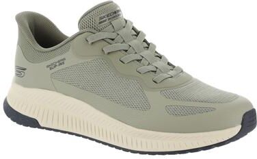 Skechers Bobs BOBS from Skechers Squad 4-118423 - Mens 8.5 Green Slip On Medium