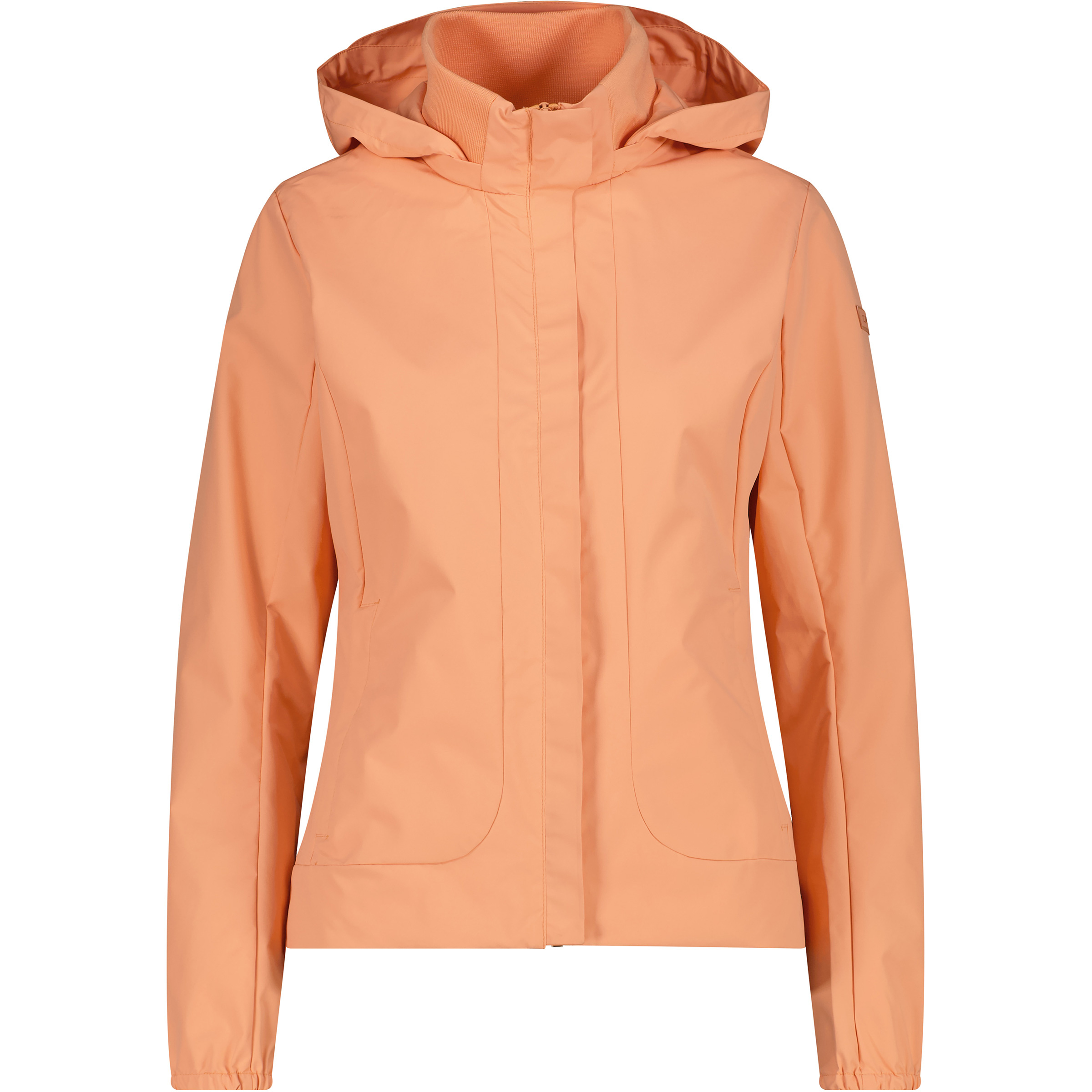 CMP Zip Damen Regenjacke orange Größe 3XL Lifestyle Wasserabweisend Wasserabweisend