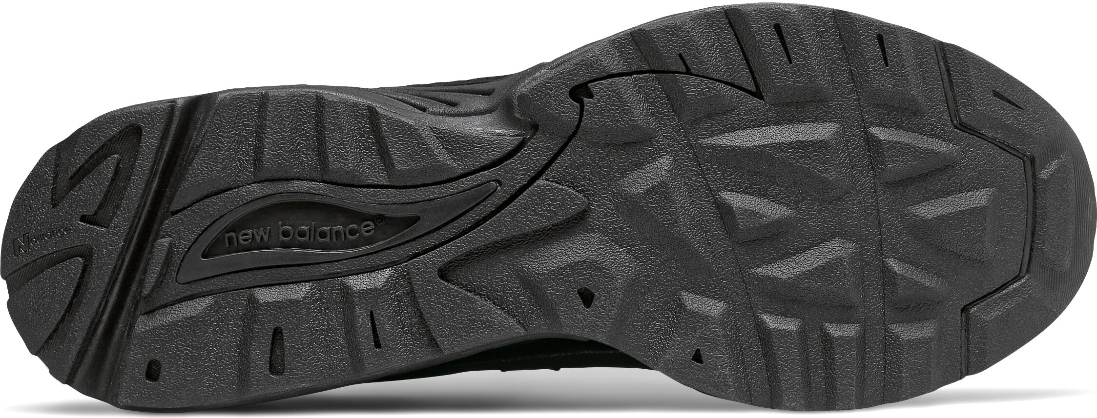 Sneaker NEW BALANCE "878", Herren, Gr. 45, schwarz, Leder, Synthetik, Textil, Schuhe Sneaker