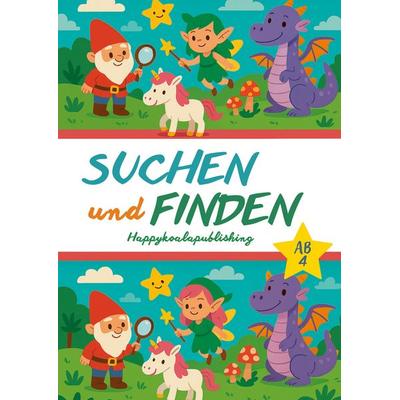 Suchen und Finden ab 4, Taschenbuch von Happy Koala Publishing, Lucid Page Media, 978-3-691-04073-9
