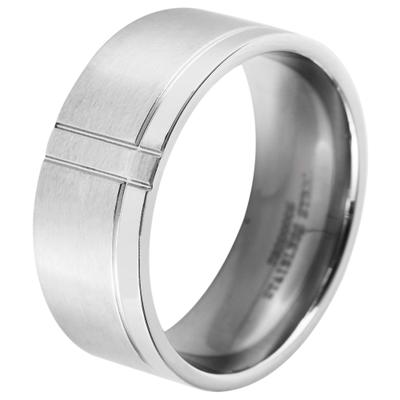 Fingerring ADELIA´S "Damen Ring aus Edelstahl" Gr. 72, silber, Fingerringe, Damen, 72, Edelstahl, Fingerring