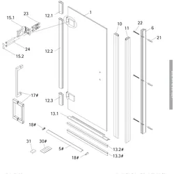 HSK Ersatzteile Dichtungssatz, Set, E160018-99 E160018-99