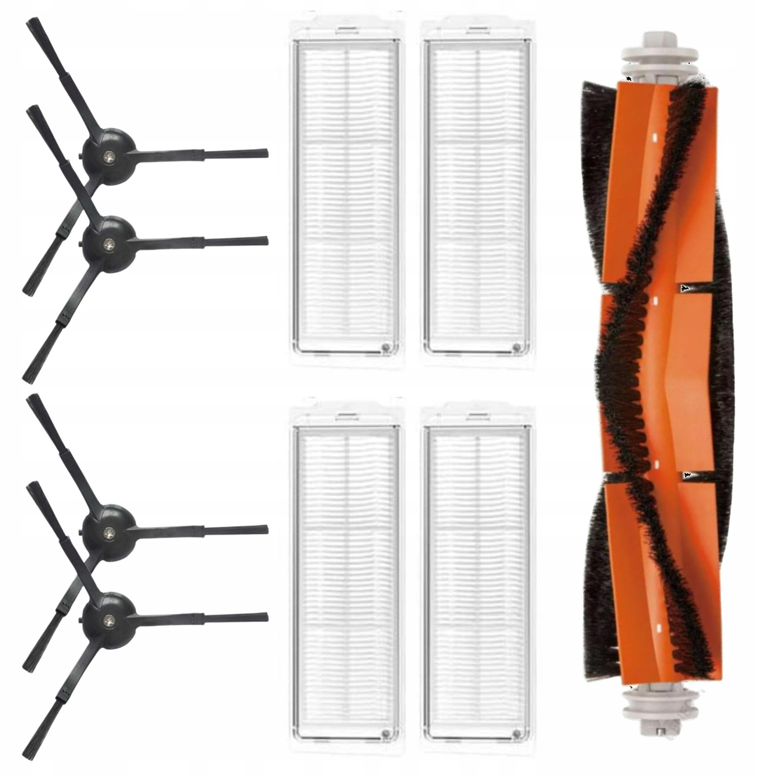 AreoSe Accessoires voor stofzuigers 9 stuks compatibel met Xiaomi Vacuum Mop 2 PRO hoofdborstel