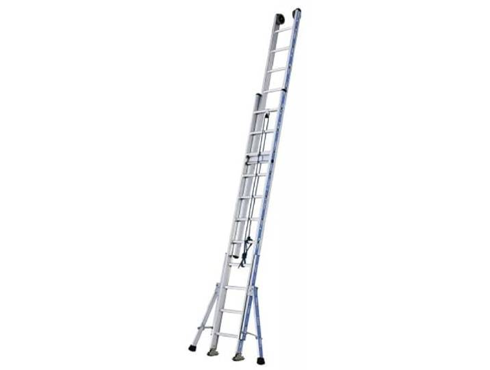 Tubesca - Echelle coulisse à corde Alu 2x16 échelons accès 7\,88 m max. - PLATINIUM 500