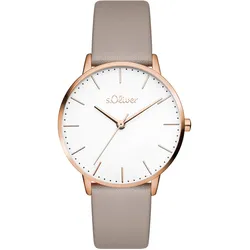 s.Oliver Armbanduhr - Modern Basics