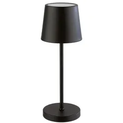 APS Tischleuchte »Merle mini« schwarz, 9x25x9 cm