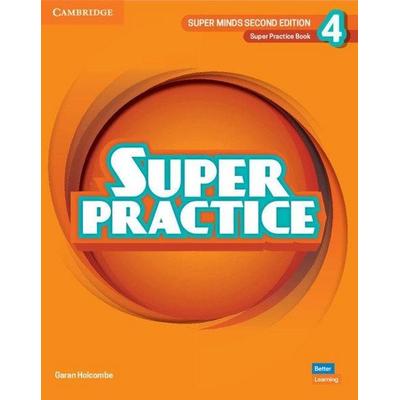 Super Minds Level 4 Super Practice Book British English, Taschenbuch von Garan Holcombe, Cambridge University Press, 978-1-108-82193-3