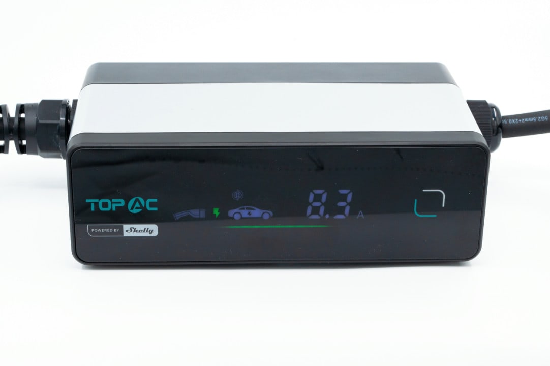 Shelly PbS TopAC Portable EV Charger 11kW Tragbares Ladegerät für Elektroautos WLAN BT EVE01-11R Shelly_PbS_PC_11